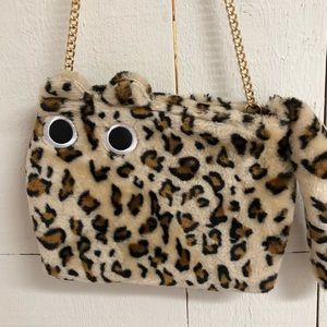 Forever 21 Leopard/cheetah kitty purse